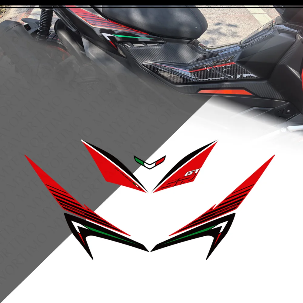 

Motorcycle Body Protector Fairing Shell Fender Accessories Parts Stickers Decals For Aprilia SR GT Sport Replica 125 200