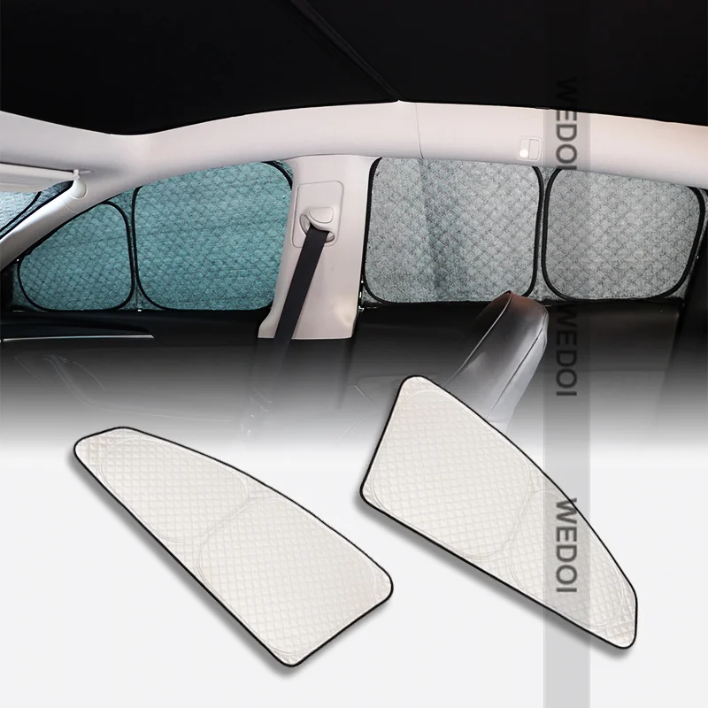 

Fully Covered Car Window Sunshade High Quality Protector Curtain for TESLA Y Protect Privacy Space