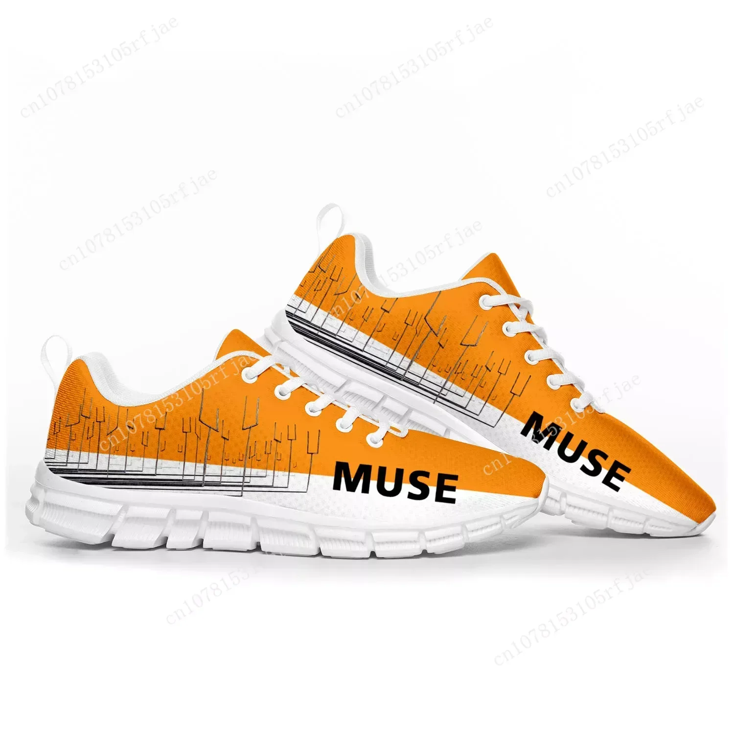 Muse Rock Band inghilterra scarpe sportive uomo donna adolescente bambini bambini Sneakers Casual personalizzato scarpe da coppia di alta qualità bianche