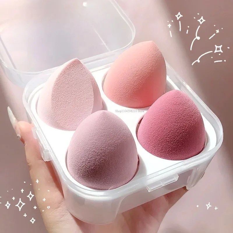 مجموعة خلاطات التجميل الرطبة والجافة لا تأكل مسحوق اللون قطرات الماء خلاط التجميل الإسفنج نفخة أداة ماكياج