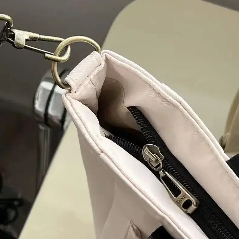 Neue Casual Tote Große Kapazität Schulter Tasche Nylon Wasserdichte Leinwand Handtasche Einfache Mode Messenger Taschen für Schülerin – Detail 8