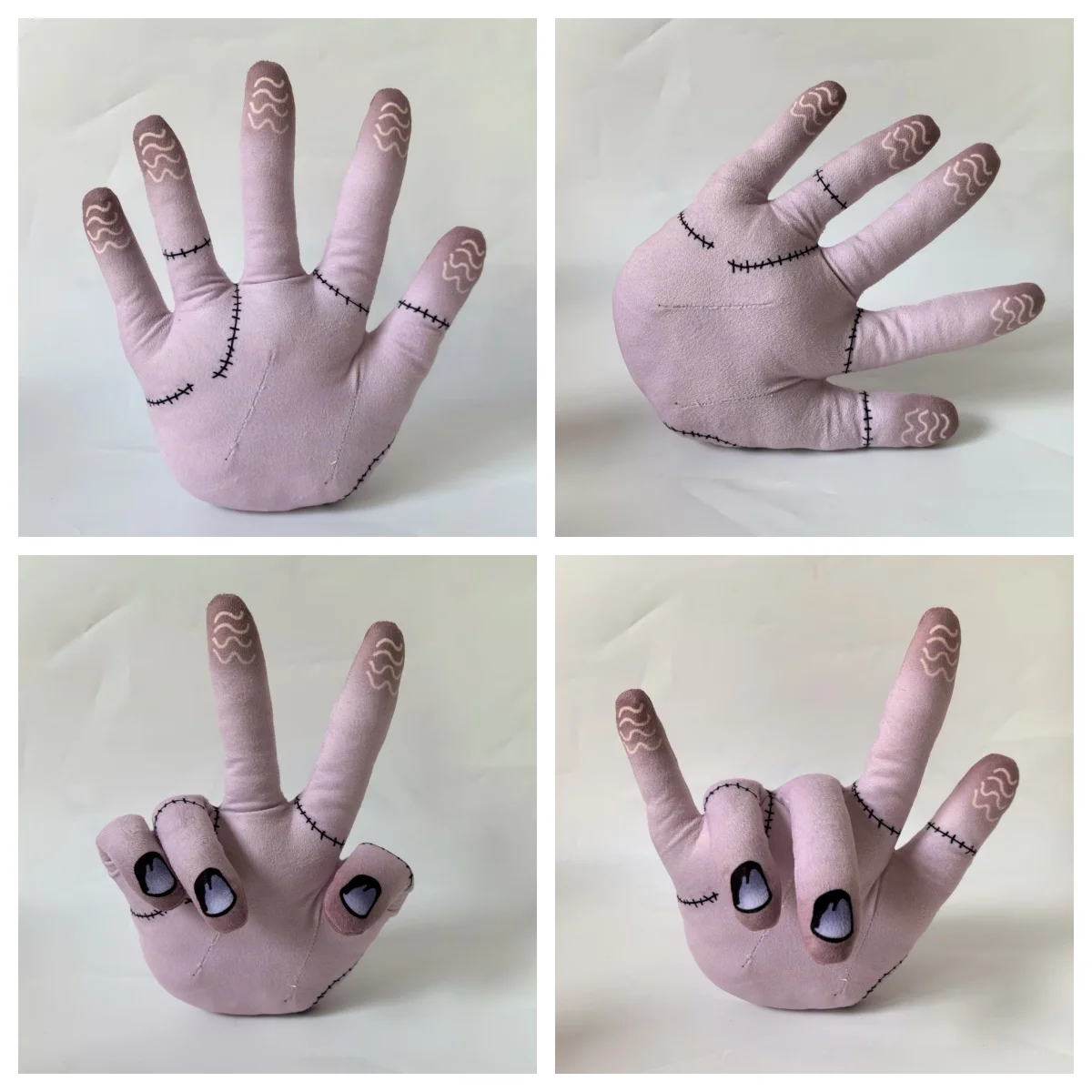 

Thing Addams Plush Doll Movie Stuffed Toys Kids Accompany Pillow Girl Soft Doll Collection Children Birthday Gift