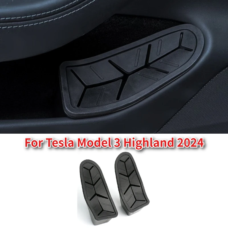 For Tesla Model 3 Highland 2024 Car Door Trash Can 2PCS Garbage Can Car Door Trash Bin Storage Organizer Debris Box Accessories