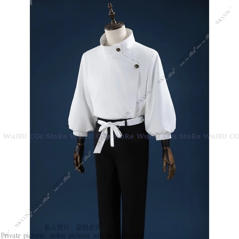 Okkotsu Yuta Cosplay Costume JJK Wig Jujutsu Men Women Halloween Party Uniforms Kaisen Daily Outfit Role Play Comic-Con Unisex