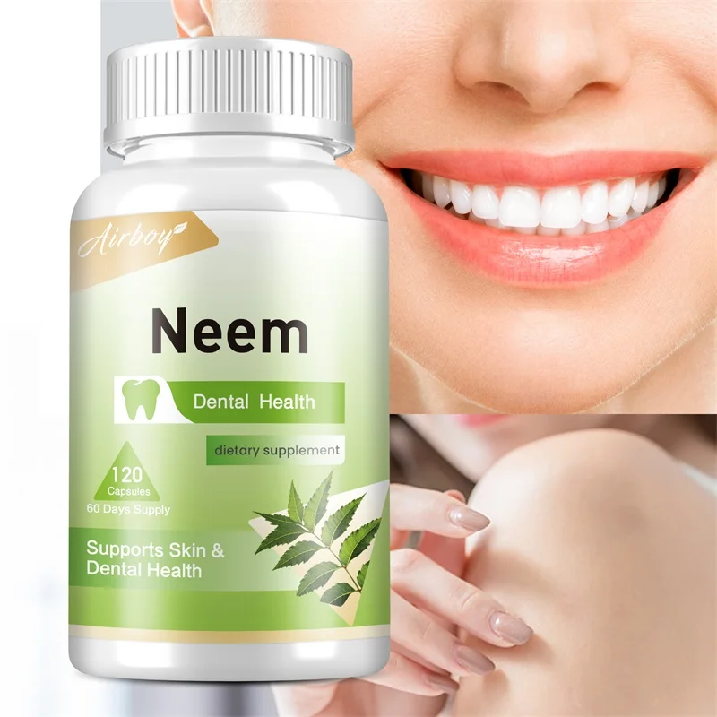 

Neem - Supports Skin, Immune and Liver Health, Detoxification, Promotes dental health