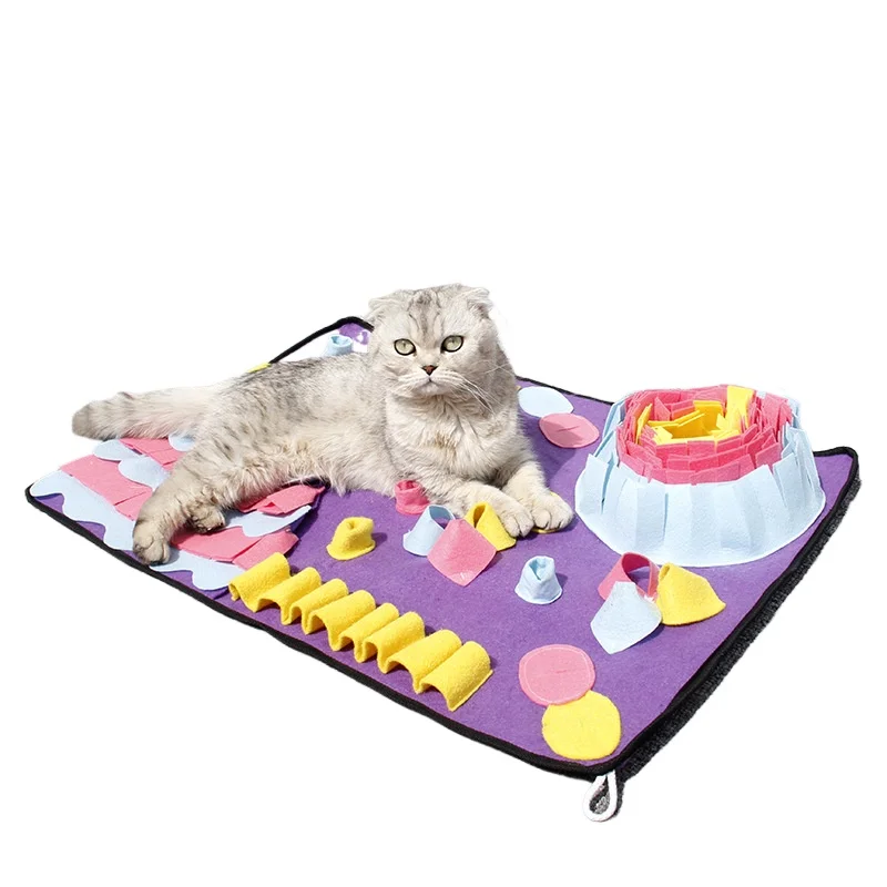 

Pet sniffing mat Educational bite-resistant toy Training blanket anti-choking relief stress release energy