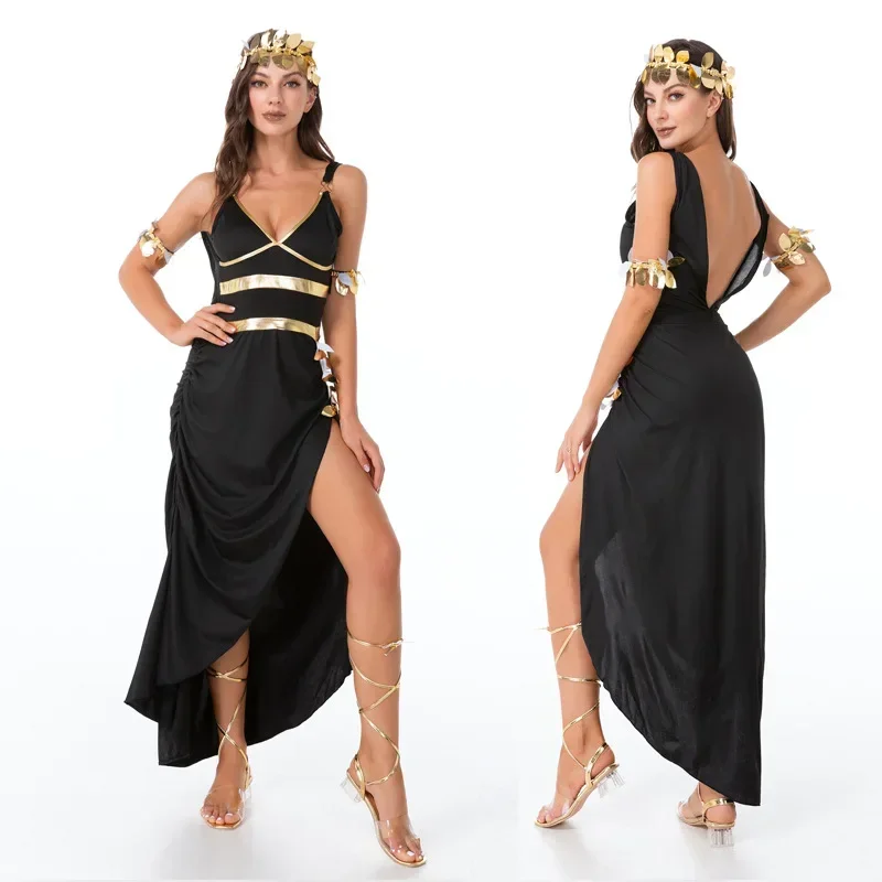 New Halloween ancient Greek role-playing costume, female demon Medusa stage performance costume