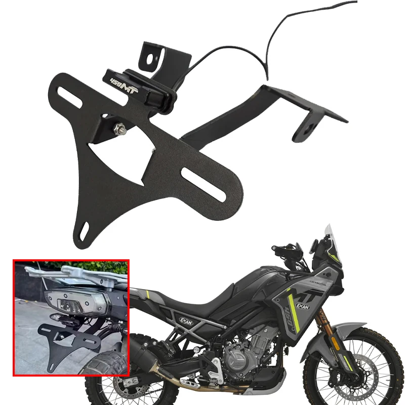 

Держатель номерного знака мотоцикла, регистрационный кронштейн Fender Eliminator со светодиодом, подходит для CFMOTO CF MOTO CF450MT 450 MT 2024 2025