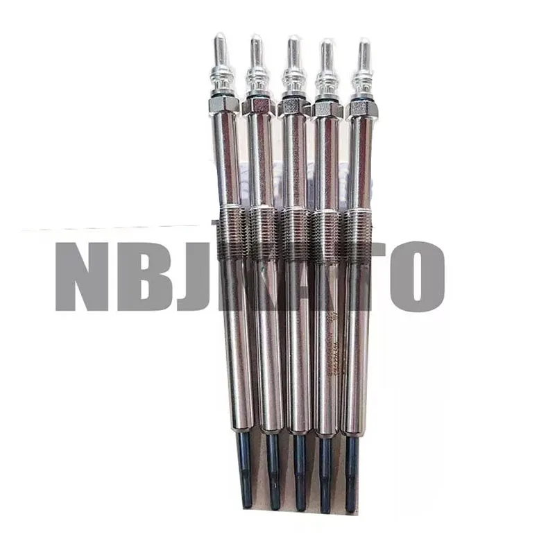New 5PCS Ignition Glow Plug Heater 6641590001 For Ssangyong Kyron Rexton Actyon Sports