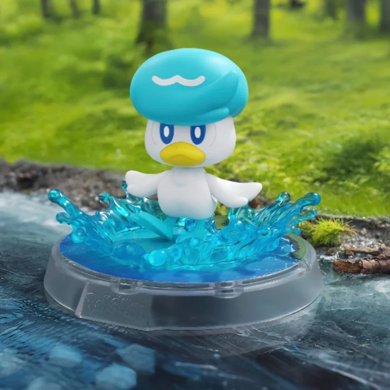 Véritable Blokees Pokemon V3 Anime Figure assemblage jouets Piplup muet feu Crocodile corphée figurine à collectionner modèle jouets