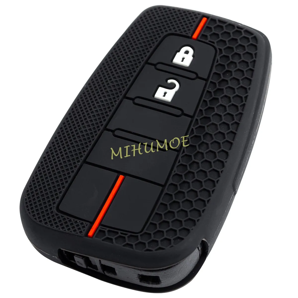 2 3 4 Knoppen Siliconen Autosleutel Cover Case Voor Toyota Corolla Camry RAV4 Avalon Prius C-HR Mirai LC150 86 4Runner Accessoires