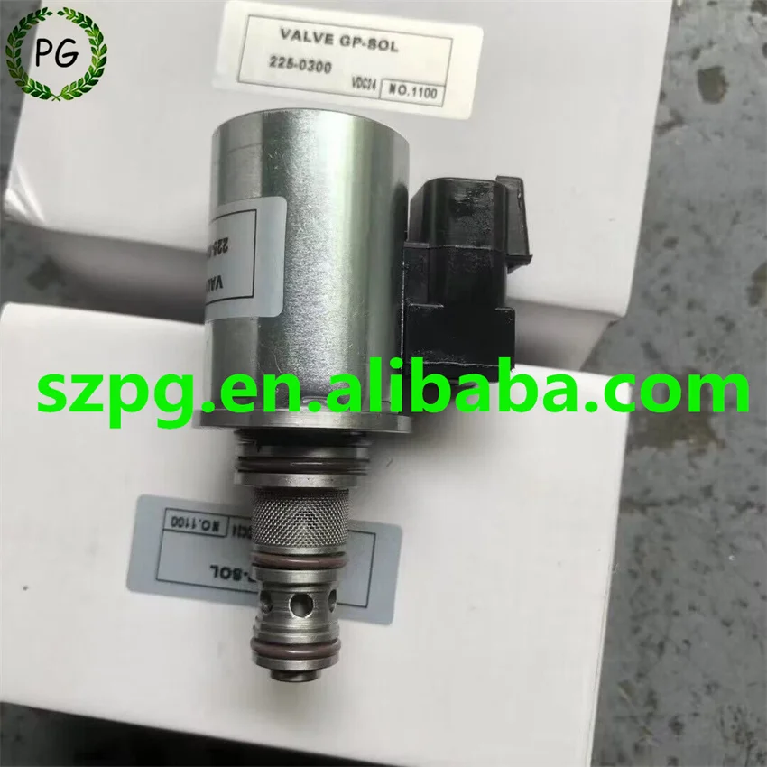 

225-0300 Solenoid Valve 2250300 24V for Caterpillar Wheel Loader 942G 924GZ 928HZ 930G 950H 962H 966H 2250300