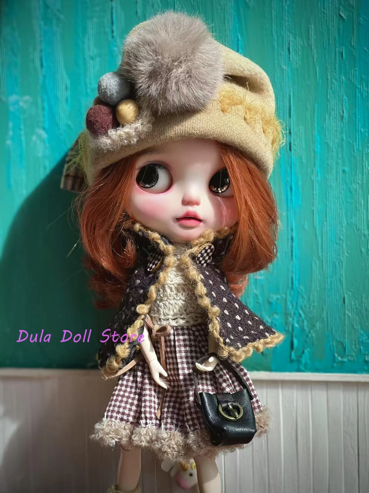 Dula poppenkleertjes jurk 2025, prinsessenstijl korte rok poppenset Blythe Landoudou Landazz ob24 ob22 Azone Licca ICY Bjd pop