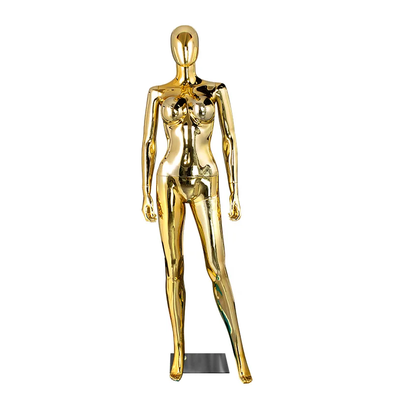 Mannequin Femme Grand Bonnet en Chrome 4