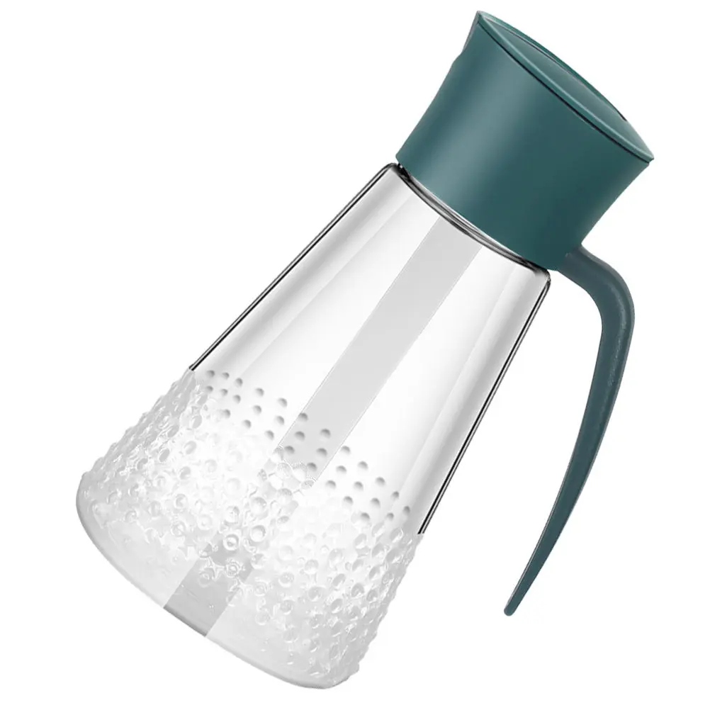 Botella de Vidrio para Aceite de 630 ml con Dispensador Automático de Apertura y Cierre para Aceite de Oliva, Vinagre, Salsa de Soya, Vinagre Balsámico, Cocina, Bar, Restaurante