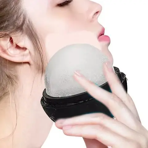 1 PC ICE Roller สําหรับใบหน้าและ Eye Facial Beauty ICE Roller Skin Care เครื่องมือ ICE Facial Cube ซิลิโคนแม่พิมพ์น้ําแข็งอุปกรณ์เสริมความงาม