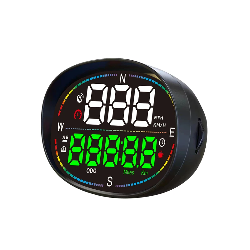 

H3 GPS Speedometer HUD with 2.12" LED Screen USB Type-C Connection 1 Year Warranty CE ROHS FCC Certified for All Cars