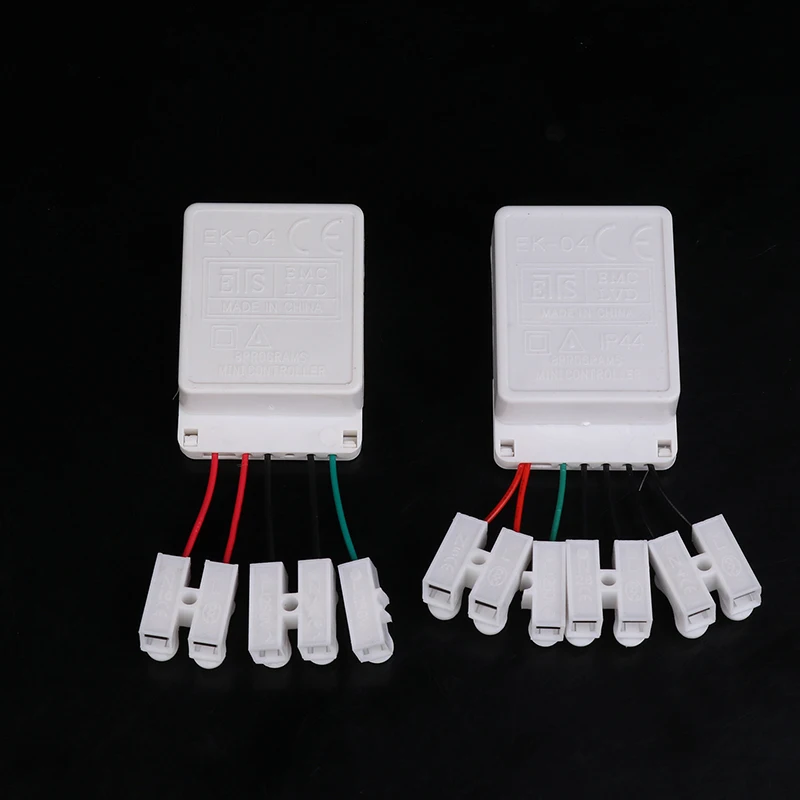 10cm LED String 2/4-Way 8 Modes Lights CE Dimmer Flexible Strip Ribbon Lighting Replica Switch Light Adjustable Knob Controller