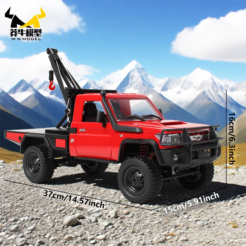MN نموذج 1:12 4WD RC لودر أطفال بالريموت كنترول الغوص على الطرق الوعرة سيارة تسلق شاحنة رافعة الخوض لاقط روك الزاحف لعبة للكبار هدية