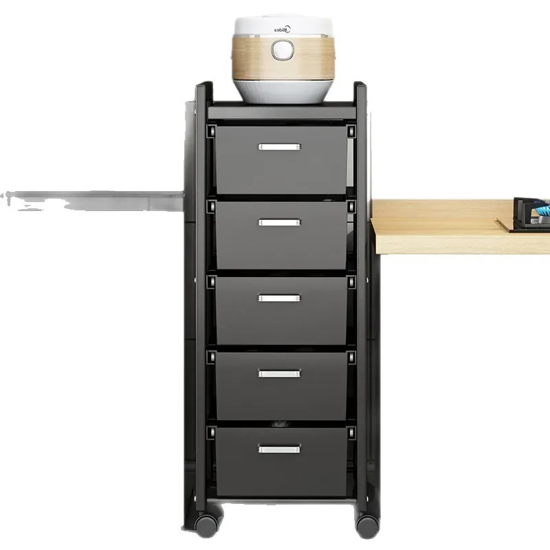 Kitchen fruit and vegetable rack, multi-functional removable vegetable storage rack
