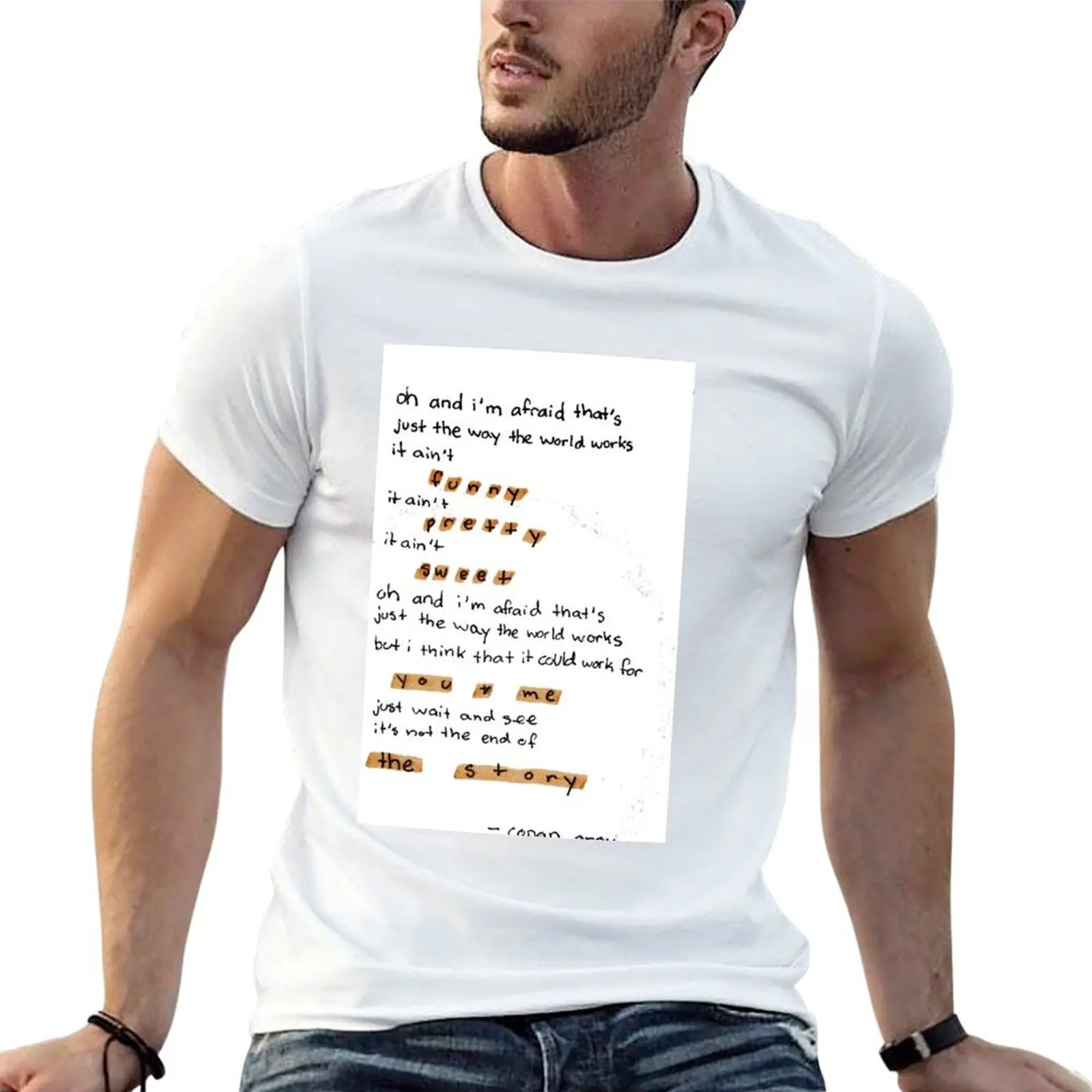 

the story by conan gray T-Shirt t shirt for man man t shirt luxury cotton t shirts man 100% T-shirt