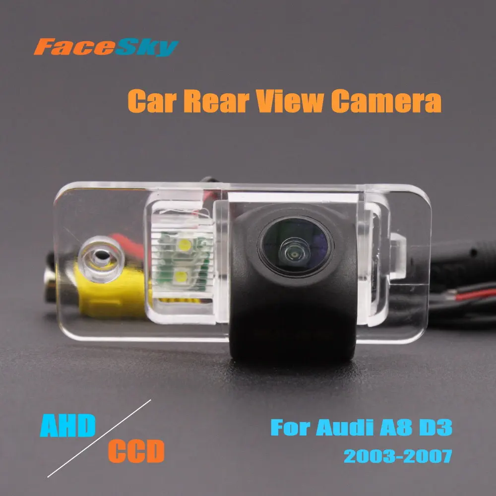 

Car Parking Camera For Audi A8/S8 D3/4E 2003-2007 Rear Reverse Cam AHD/CCD 1080P Dash Aftermarket Accessories