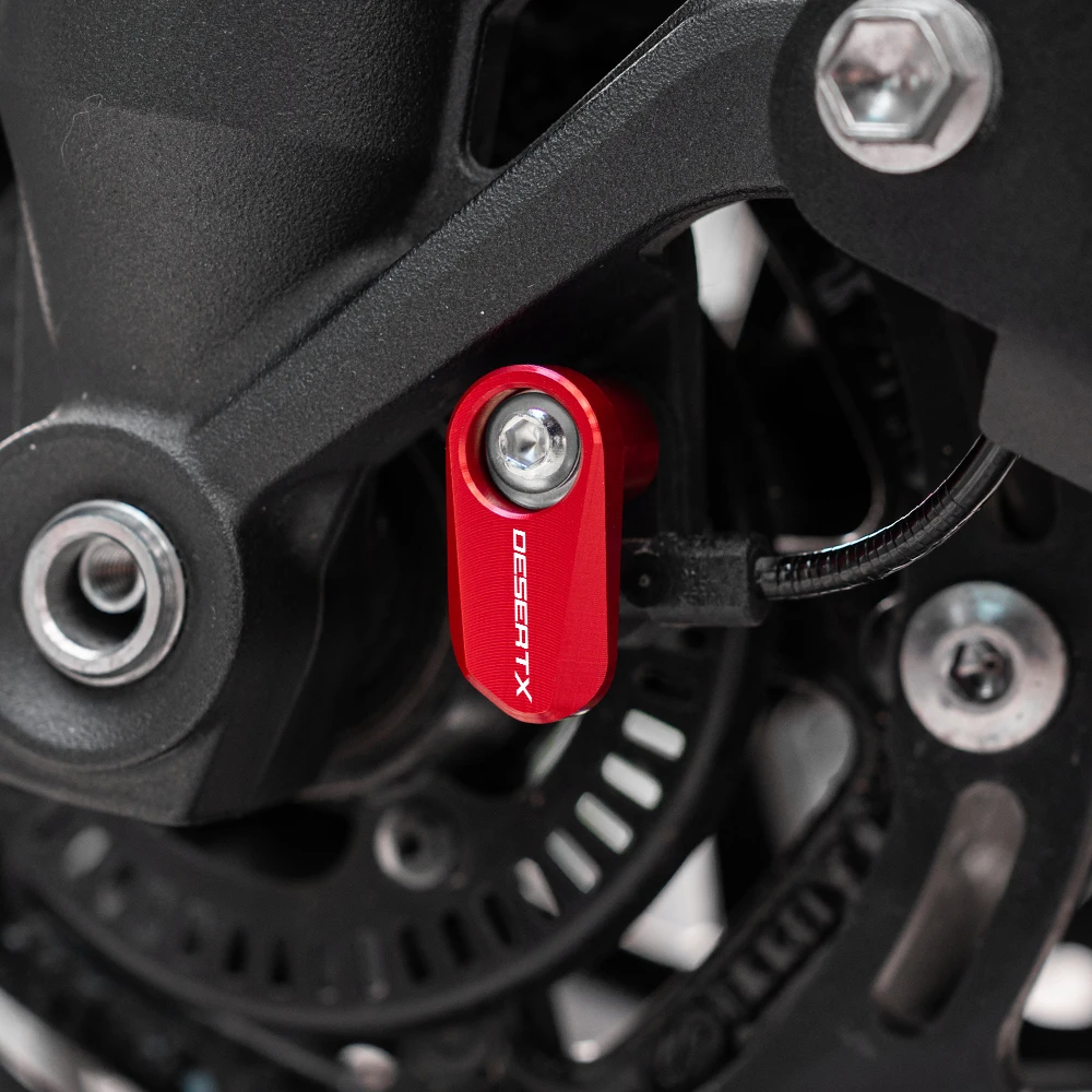 For Ducati DesertX Multistrada 950 1100 1200 1260 1200S 1260S V4S V2 Motorcycle Aluminum Front Rear Wheel ABS Sensor Protection - Image 4