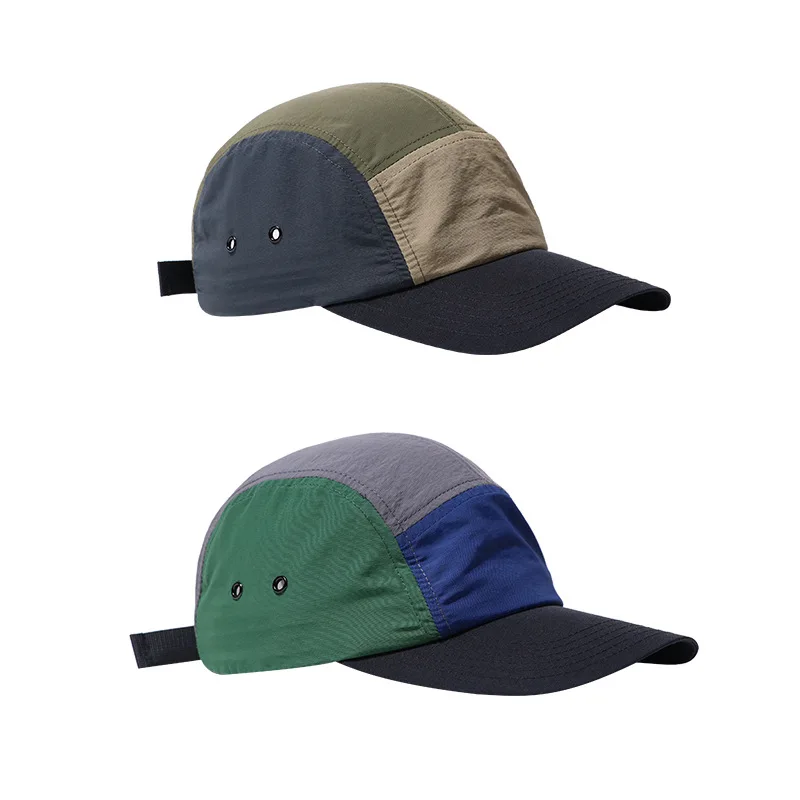 Summer Sun Hat Color Matching Street Release Buckle Adjustable Mountaineering Outdoor Baseball Cap