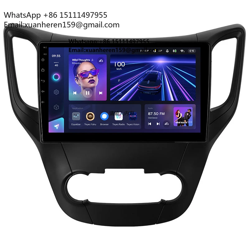 Reproductor de DVD para Auto TEYES CC3 para Changan CS35 2013-2017, Pantalla Táctil de 10.2 Pulgadas, Estéreo para Auto, Reproductor de Audio y Video DVD