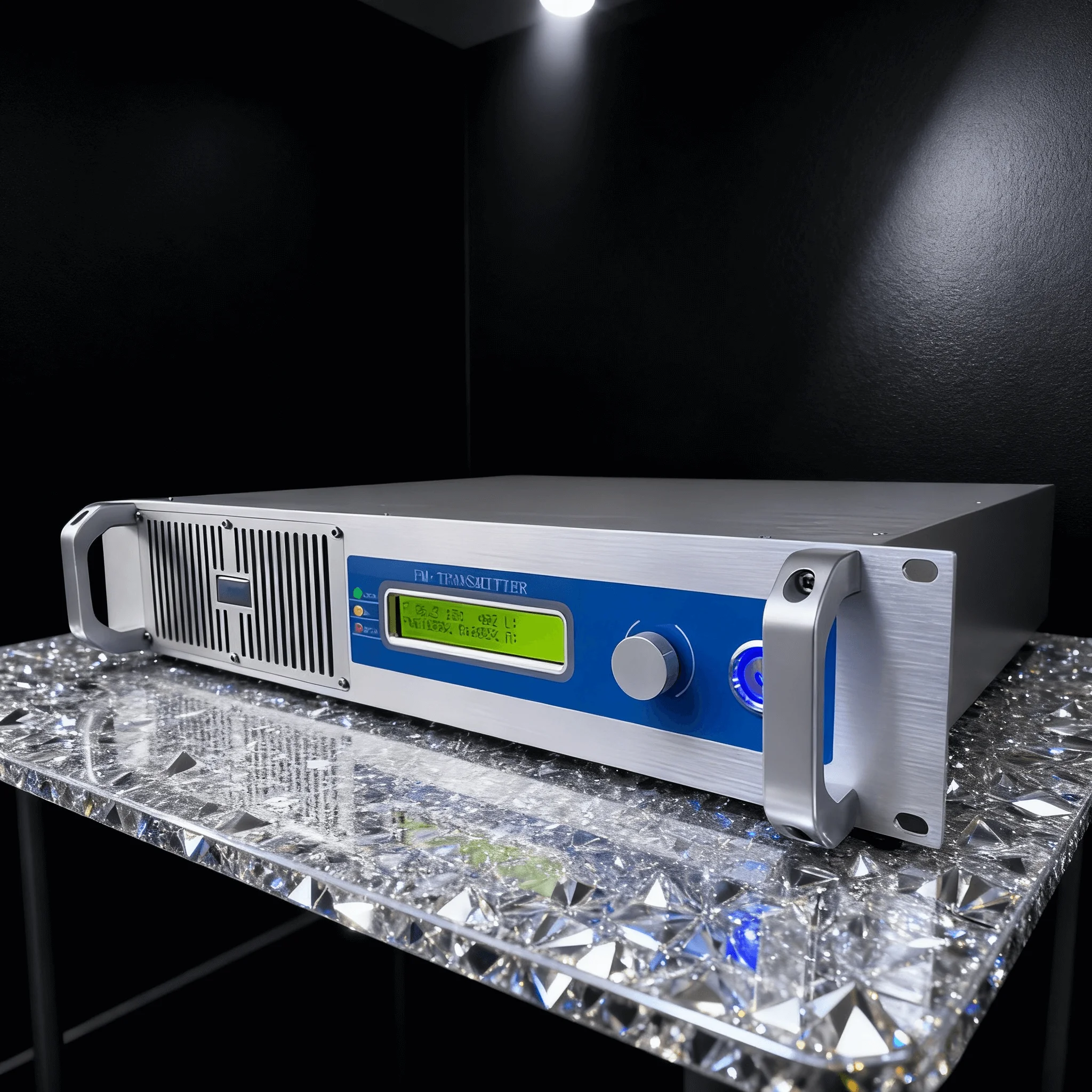 مجموعة أدوات إرسال FM YXHT-800W التجارية مع مكبرات الصوت والخلاط - صوت الأقراص المضغوطة، أداء مستقر، استخدام محطة الراديو #2