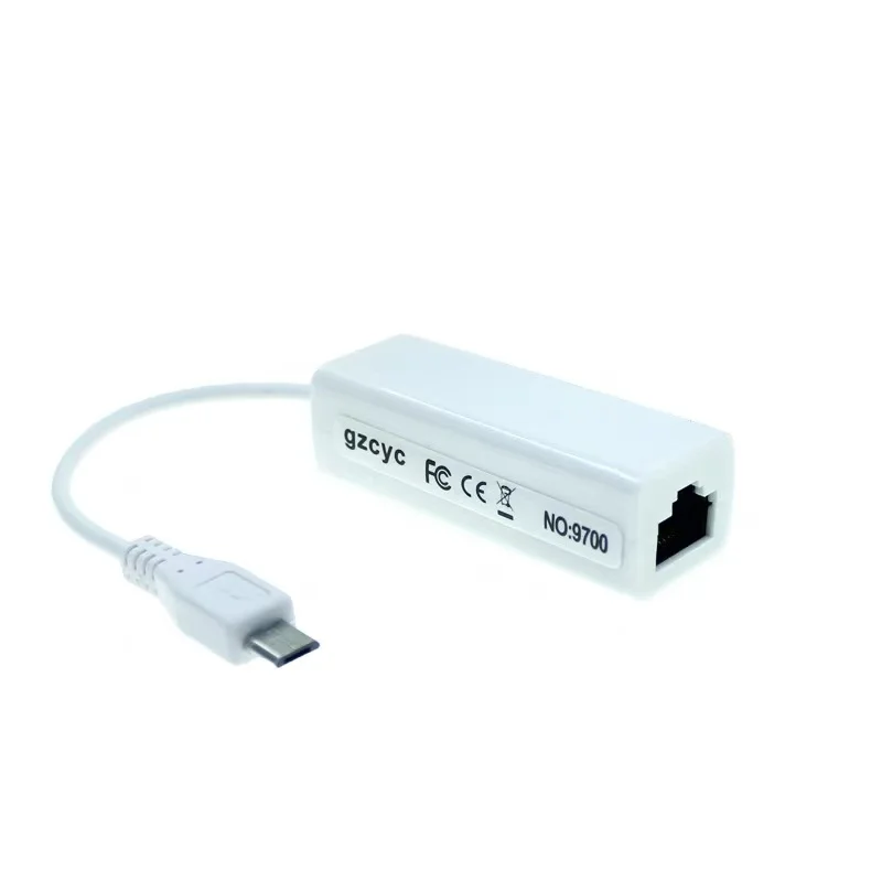 Aplicable al convertidor de cable de red con cable Raspberry Pi Zero usb a tarjeta de red Gigabit Ethernet rj45