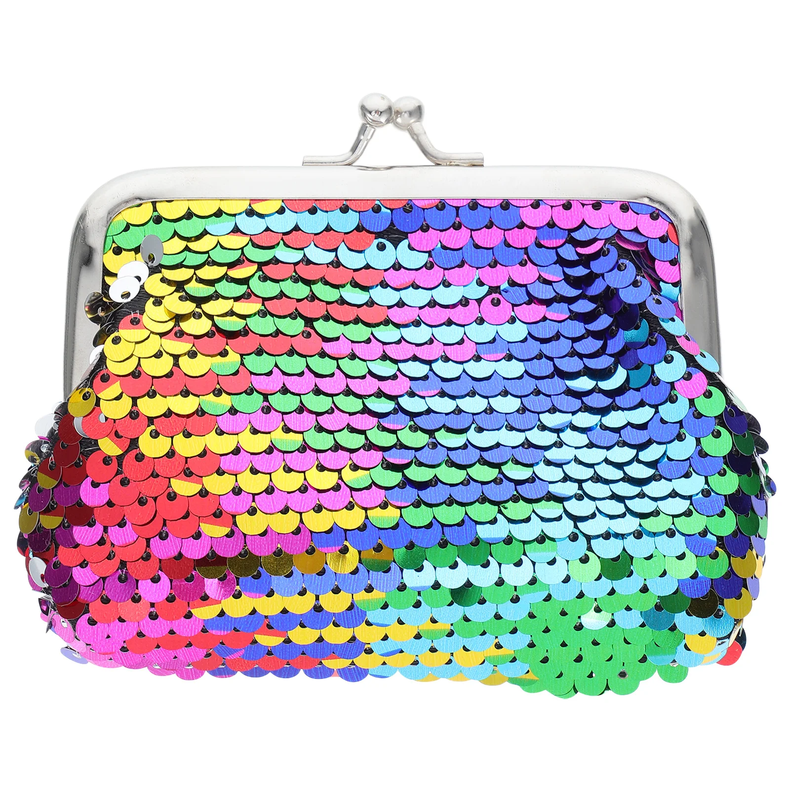 

1Pcs Colorful Sequins Coin Purse Mini Stylish Bag Purse Wallet Sparkling Change Holder Coin Purses for