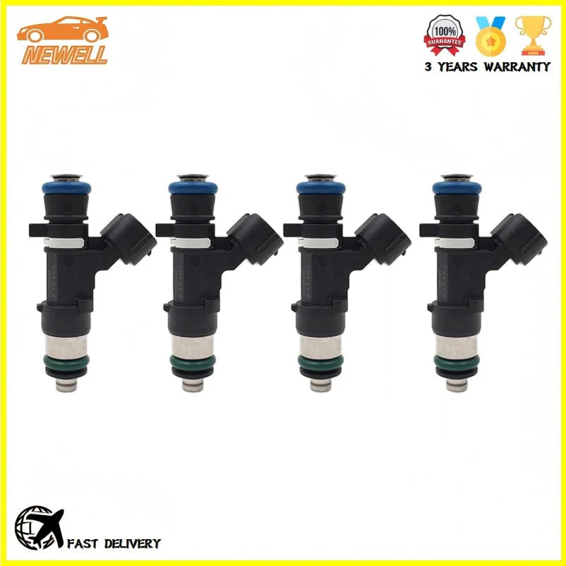 4pcs 1465A066 EAT302 Fuel Injector For Mitsubishi L200 Pajero Sport / Strada / Triton 2.4L KA5T KB5T KG5W KJ4T 2003-2017