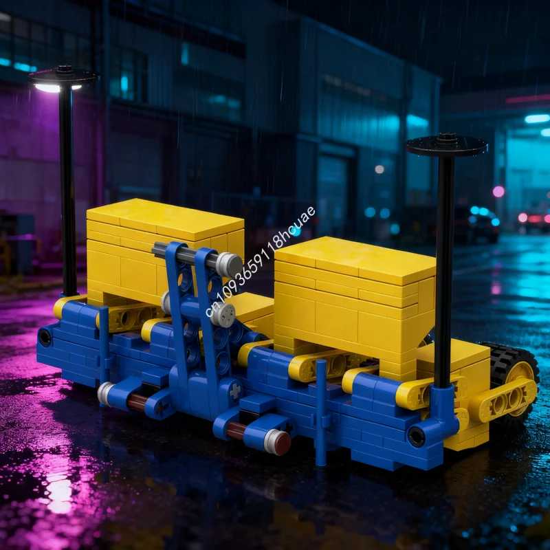 

261pcs MOC 4 Row Precision Corn Planter Kleine Technical Model Building Blocks Construction Christmas Gift Brick Toys Education