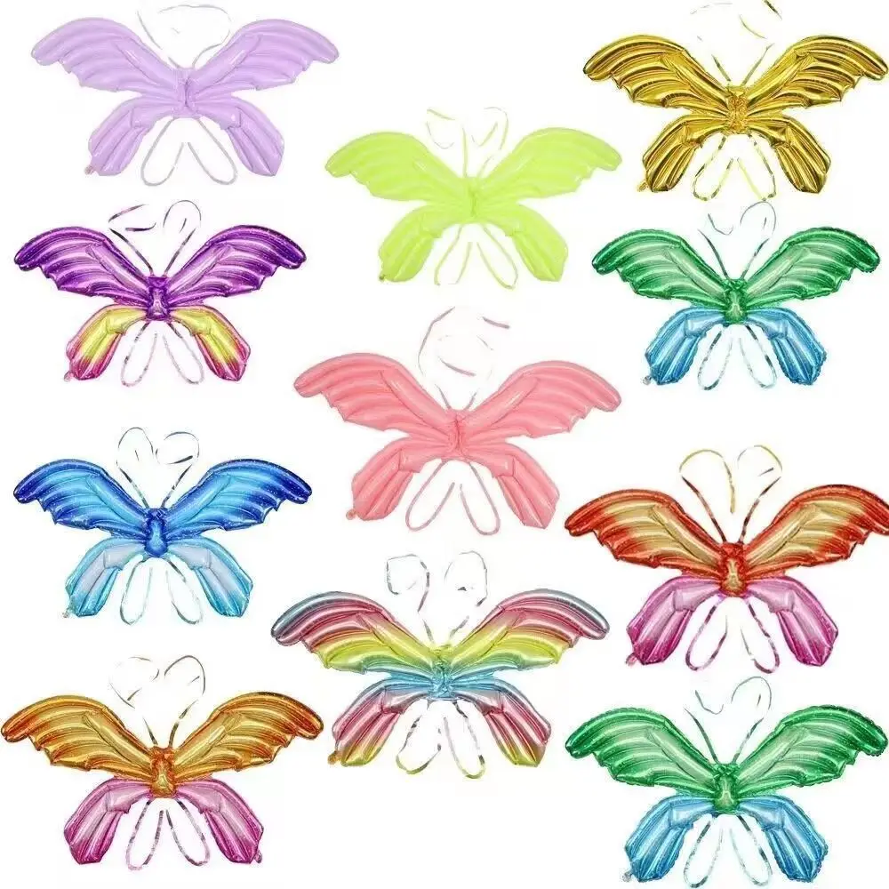 

Inflatable Butterfly Wings Toys for Kids Girl Boys Backpack Angel Wing Birthday Party Decor Kids Dress Up Baloon Children Gifts