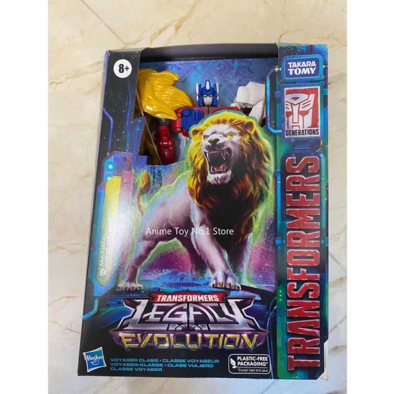 Original box Transformer G-V White Lion Optimus Prime MD-005 Animation figurines Promotional items anime character robot statue