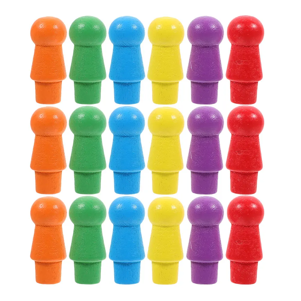 120 قطعة قطع الشطرنج القفز الملونة قطع اللعب الخشبية للاستراتيجية قطعة الشطرنج لعبة الجدول رقائق لعبة الطاولة لوازم اللعبة