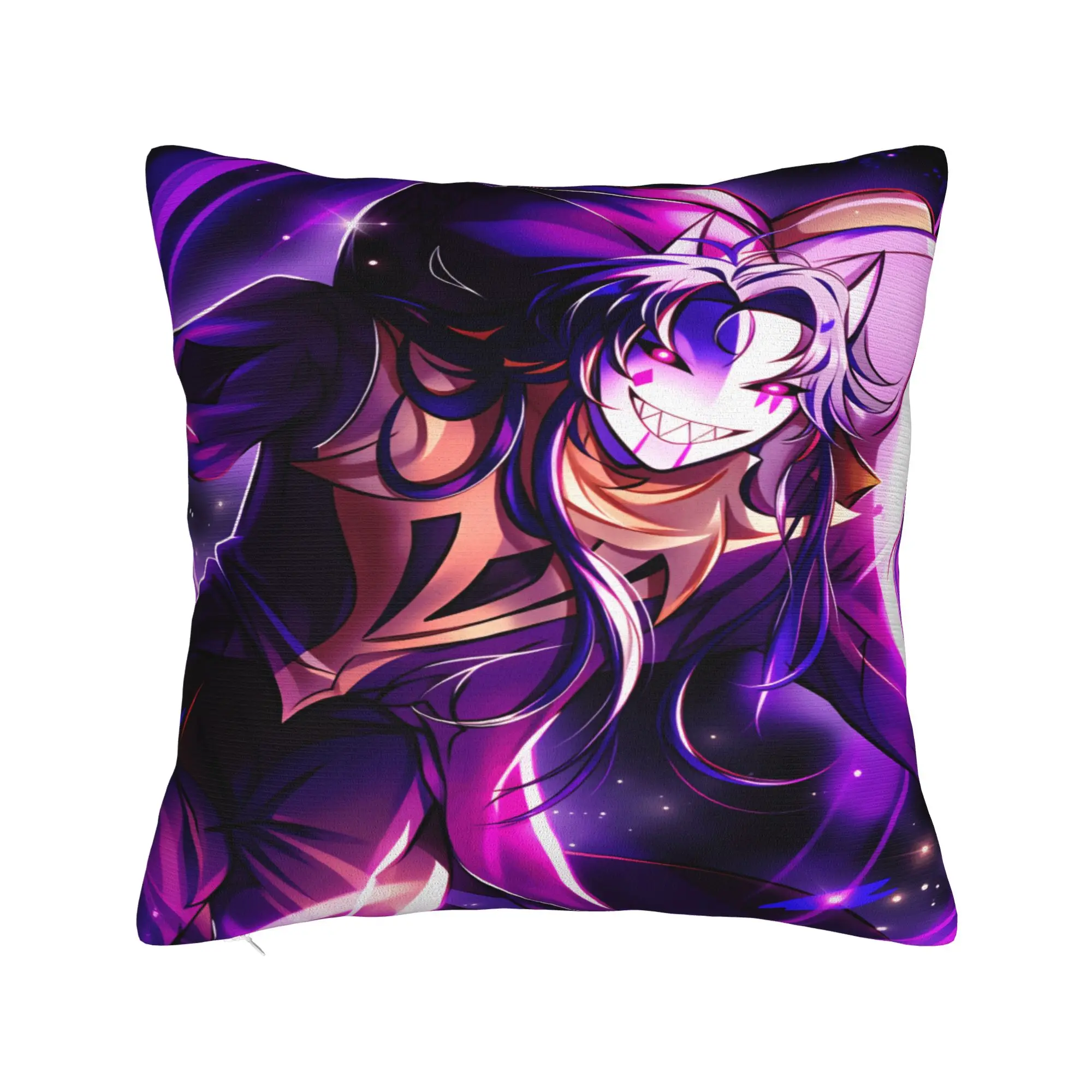 F-Freak C-Circus Jester Pillow Case  Graphic Pillow Cover For Living Room Chair Retro Trendy Pillowcases