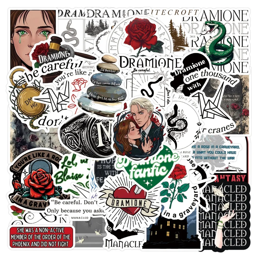 

50Pcs Cartoon Anime Alchemy Graffiti Stickers for DIY Scooter Notebook Skateboard Water Bottle Waterproof Decorative Sticker