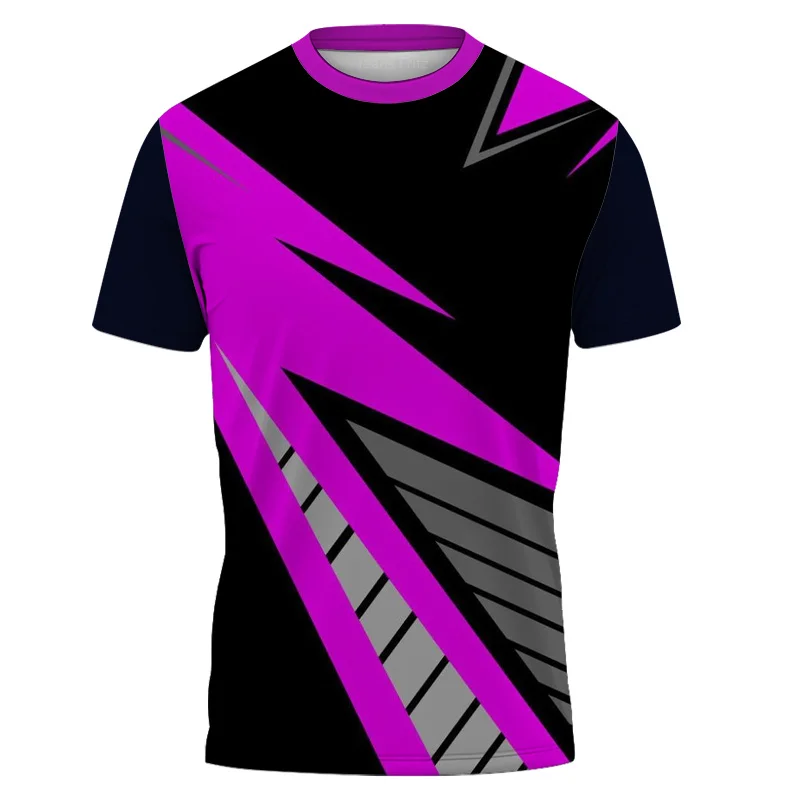 

Футболка Мужская/Женская быстросохнущая с коротким рукавом и круглым вырезом