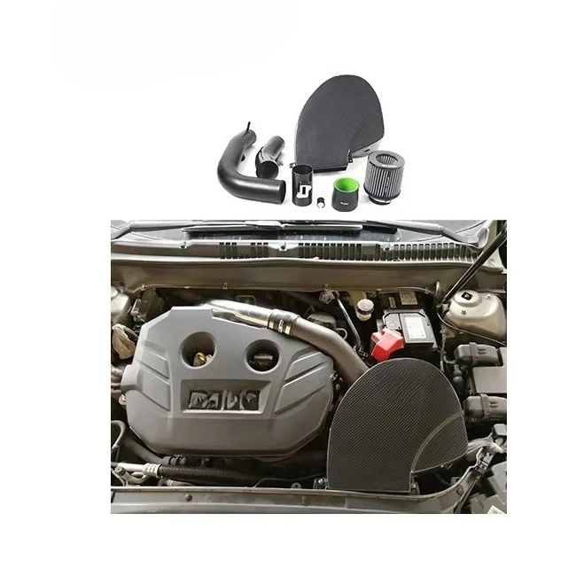 

Mondeo 2.0T Clean Surface Texture Dry Carbon Fiber Cold Intake System