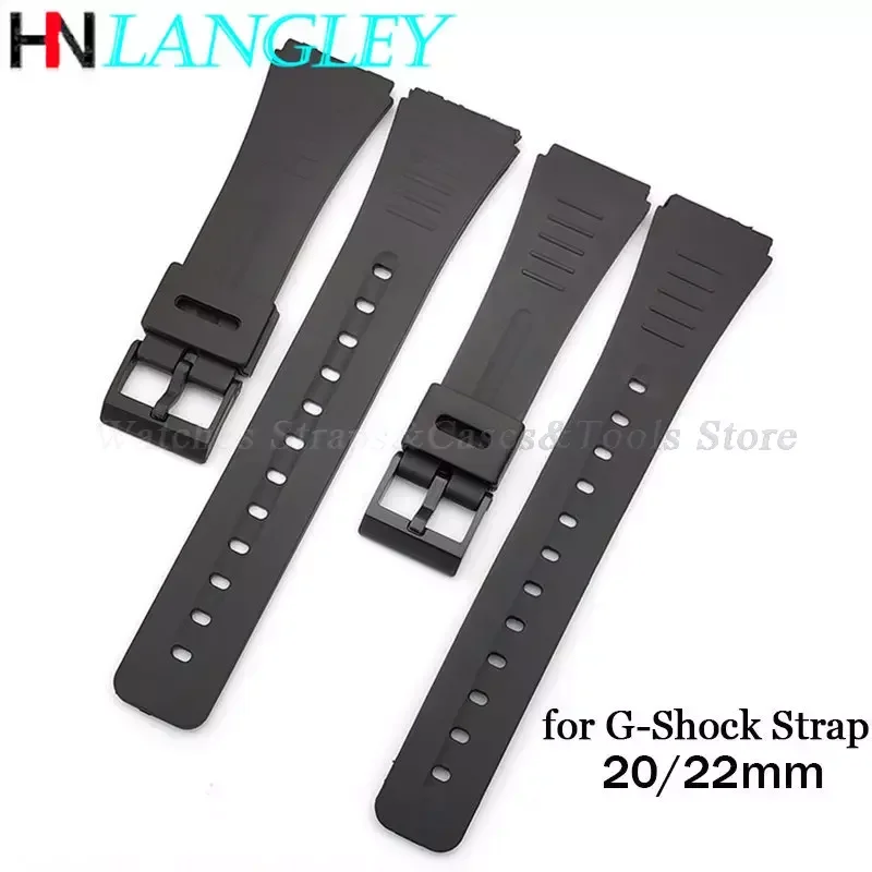 

20mm 22mm Silicone Watch Strap Men Sport Diving Rubber Watchband for Casio for G-shock Band Watch Accessories Universal Bracelet