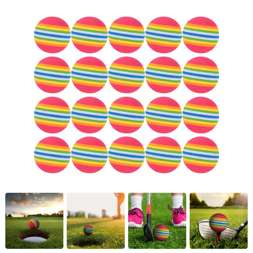 20 Pcs Indoor Ball Golf Balls Cat Activity Toy Eva Interactive Kitten For Training