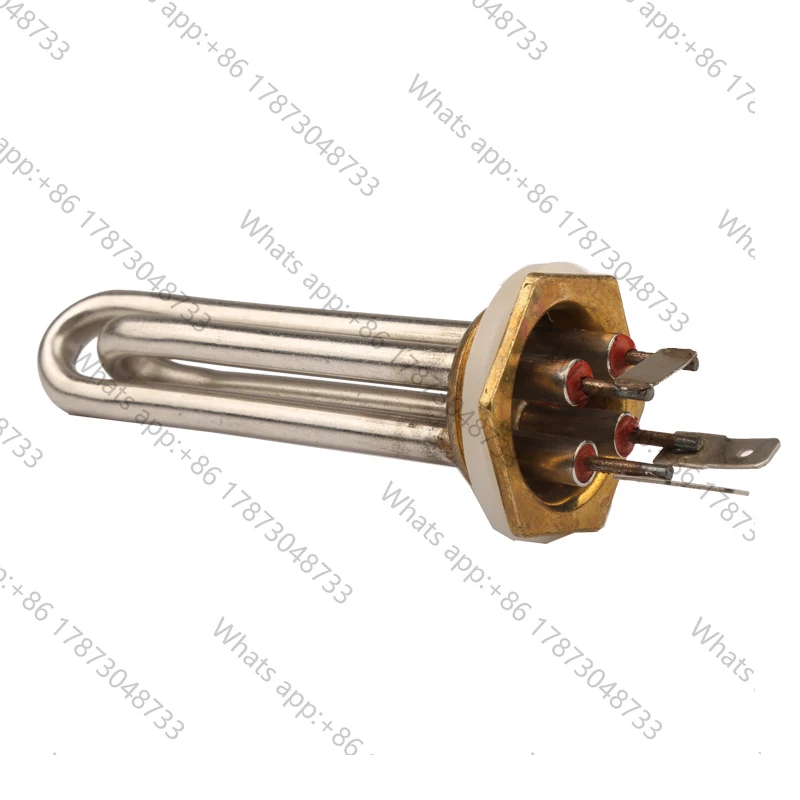 DN25 32mm Flange Electric Heating Element - 1000W 220V Heat Pipes for Water Dispenser Boiler Heater 1.0