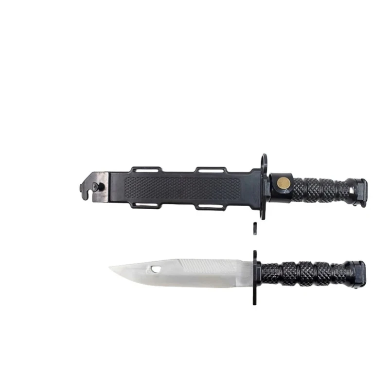 funny gift:30cm 95 plastic bayonet,role play movie performance props,detachable rubber sword military model kids toys cool stuff