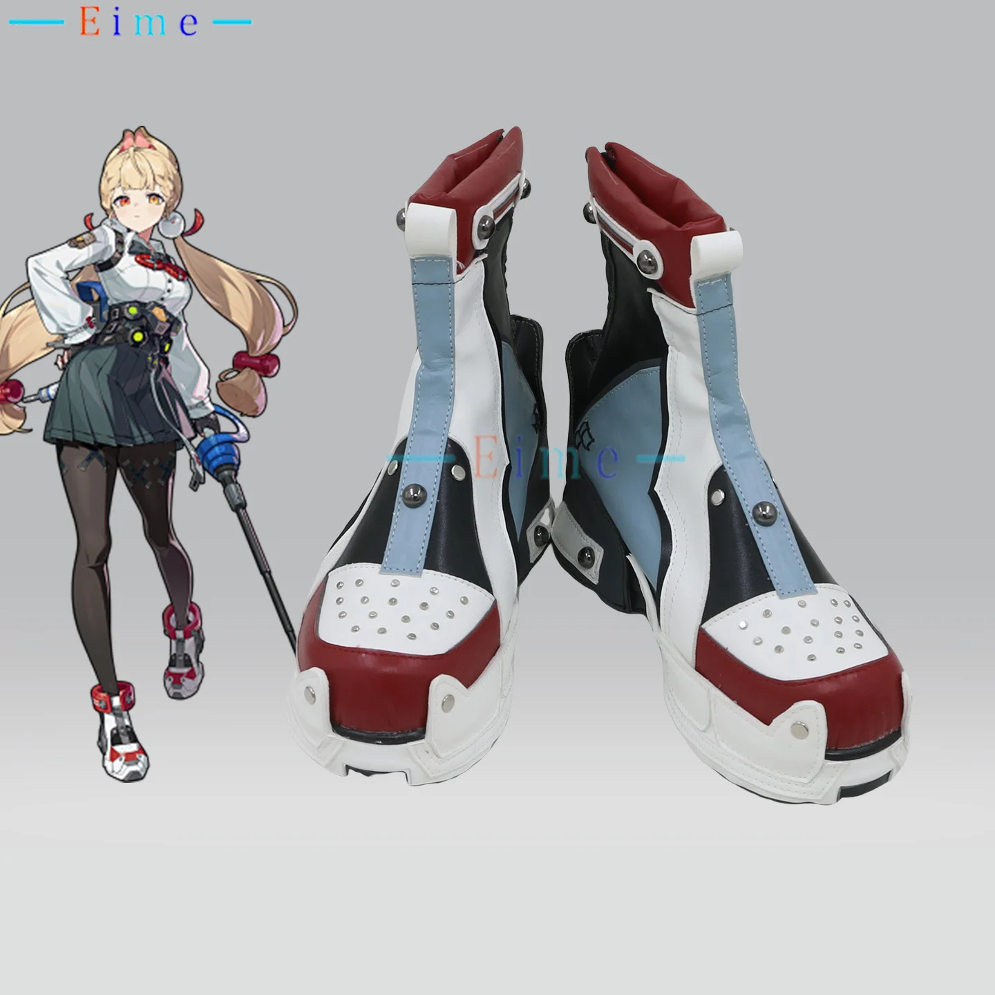 

Alice Thymefield Cosplay Shoes Game Zenless Zone Zero Accessories Halloween Boots Party Role Play Shoes Custom Made