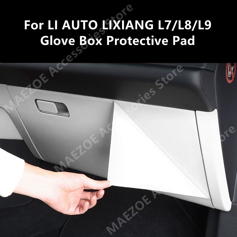 

For LI AUTO LIXIANG L7/L8/L9 Glove Box Protective Pad,Car Interior Decoration Modification Accessories Refit