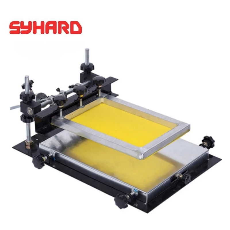 Screen Printing Machine Small Manual Silk Screen Station SMT Manual Stamping Station Solder Paste Screen Printing Machine