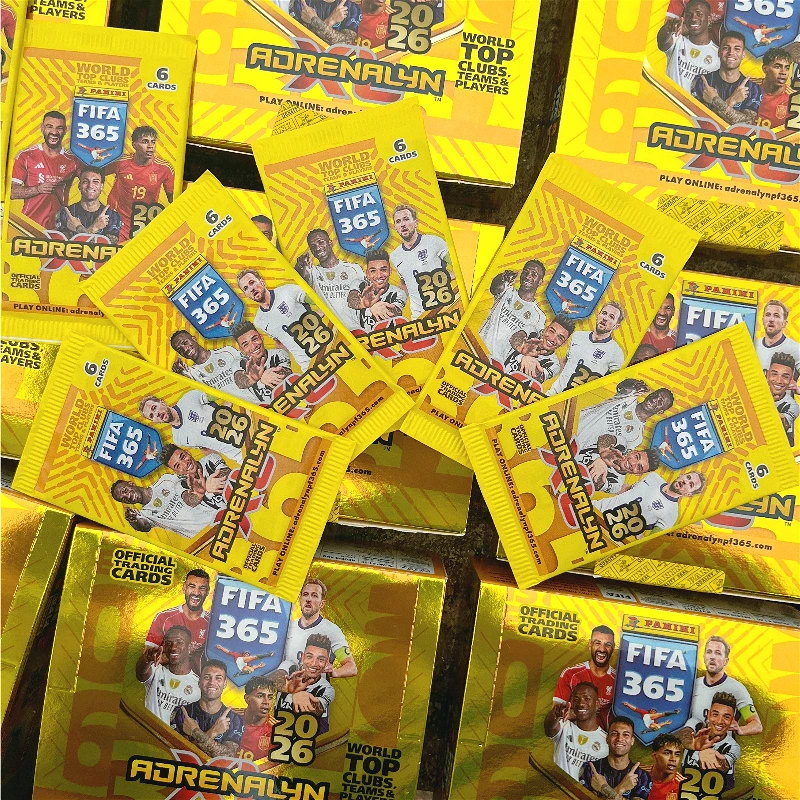 

Коллекционные футбольные карточки Panini FIFA 365 2026, серия La Liga и лучшие клубные чемпионы, лимитированная серия, футбольная атрибутика