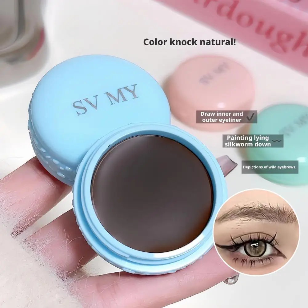 3 ألوان معززات الحواجب الطبيعية ماكياج دائم مقاوم للماء ثلاثية الأبعاد العين الحاجب دهن الحاجب جل القهوة براون برو الحاجب مستحضرات التجميل